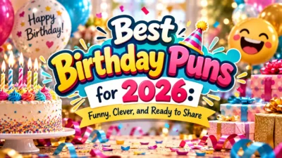 Best Birthday Puns for 2026