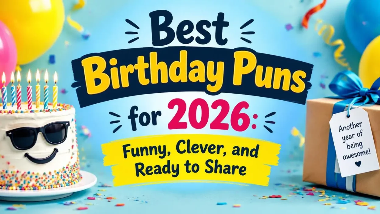 Best Birthday Puns for 2026
