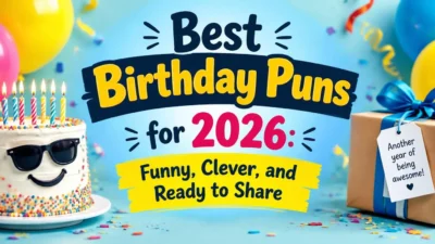Best Birthday Puns for 2026