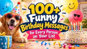 Funny Birthday Messages for Every Person